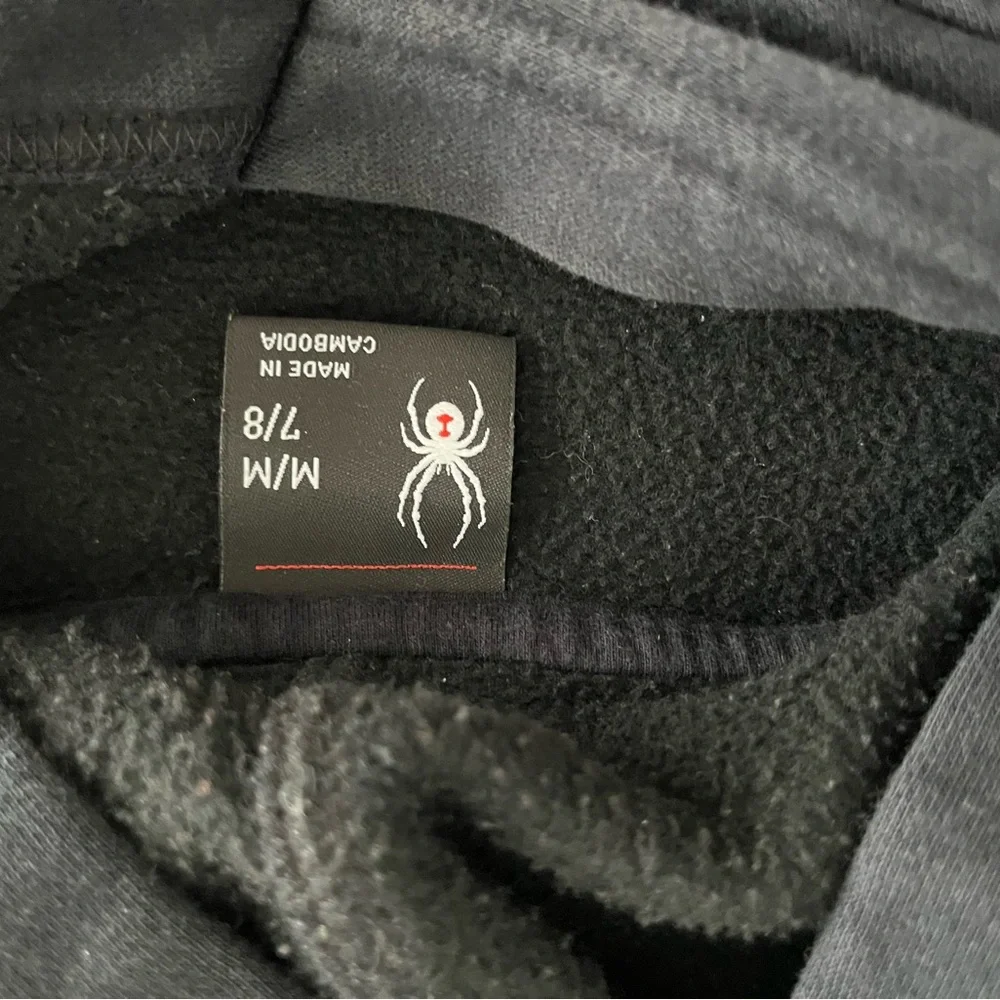 SPYDER KIDS HOODIES BUNDLE Athletic Sweatshirt | Black & Grey | Size 7/8 - Picture 10 of 10